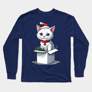 Cat christmas Long Sleeve T-Shirt